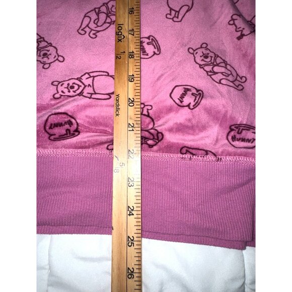Disney Winnie The Pooh Plush Soft Loungewear Matching Pajama Set Large - Picture 8 of 11